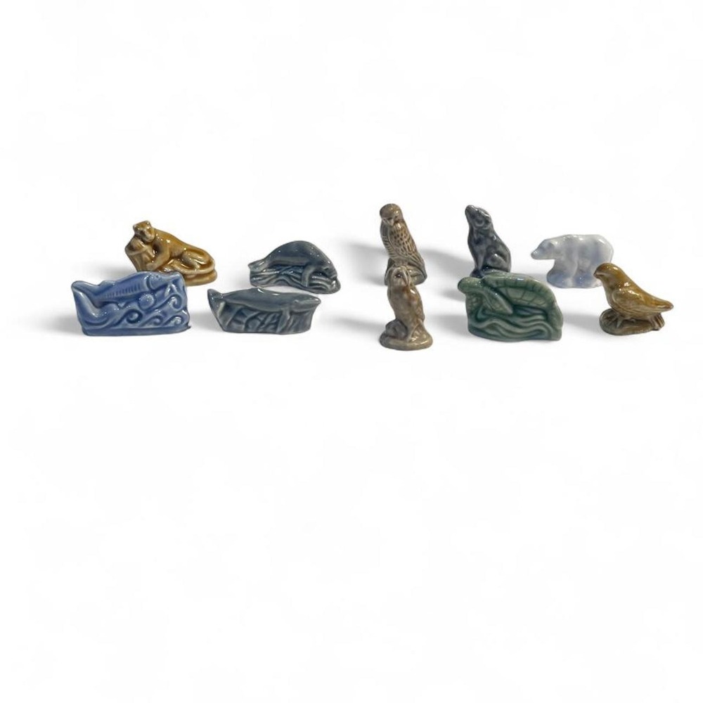 10. vintage porcelain figurines Wade